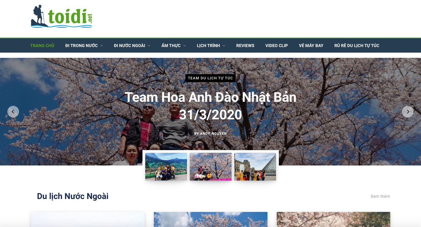 Top blog hữu ích nhất dành cho người Việt. Blog hữu ích về Du lịch